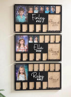 Personalized School Year Photo Frame custom school picture frame grade school picture frame Kindergarten to Graduation Picture Frame custom