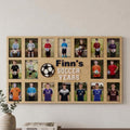 Personalized Soccer Keepsake | Sports Photo Display | Team Picture Collage | Senior Night Gift | Custom Present for Soccer mom
