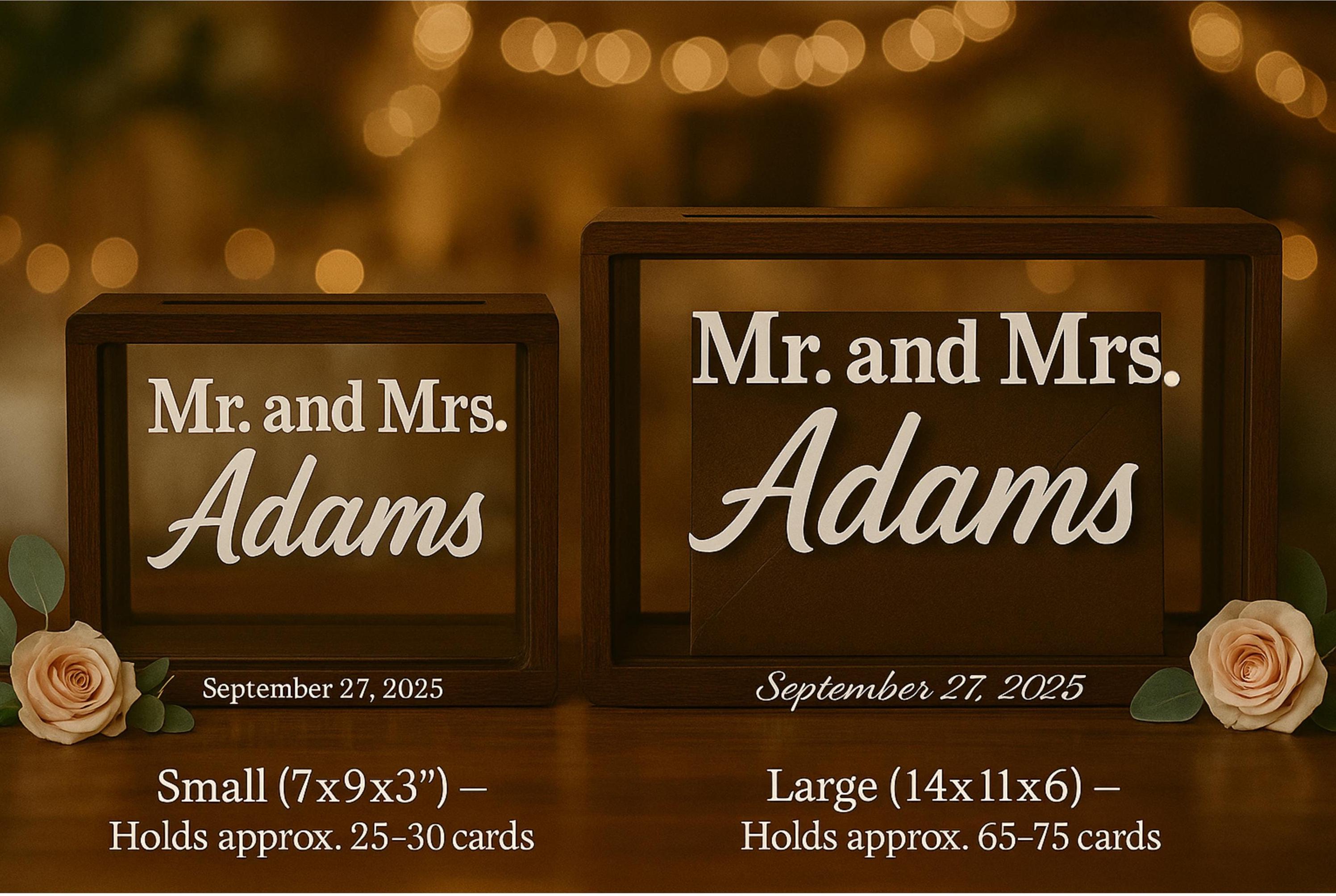 Wedding Card Box personalized reception decor wood money box for wedding card holder custom bridal decorations for wedding venue table decor