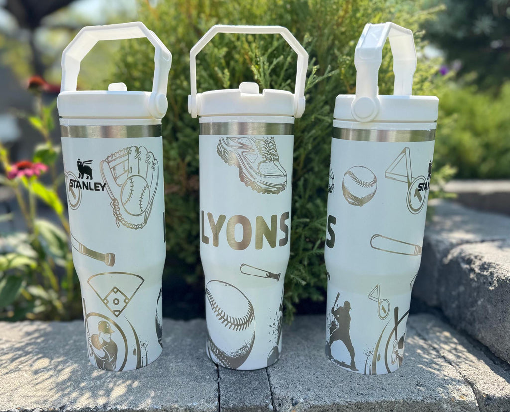 baseball water bottle personalized tumbler Custom Sports Gift for teenage boy travel cup team gift for baseball coach present sport mom gear