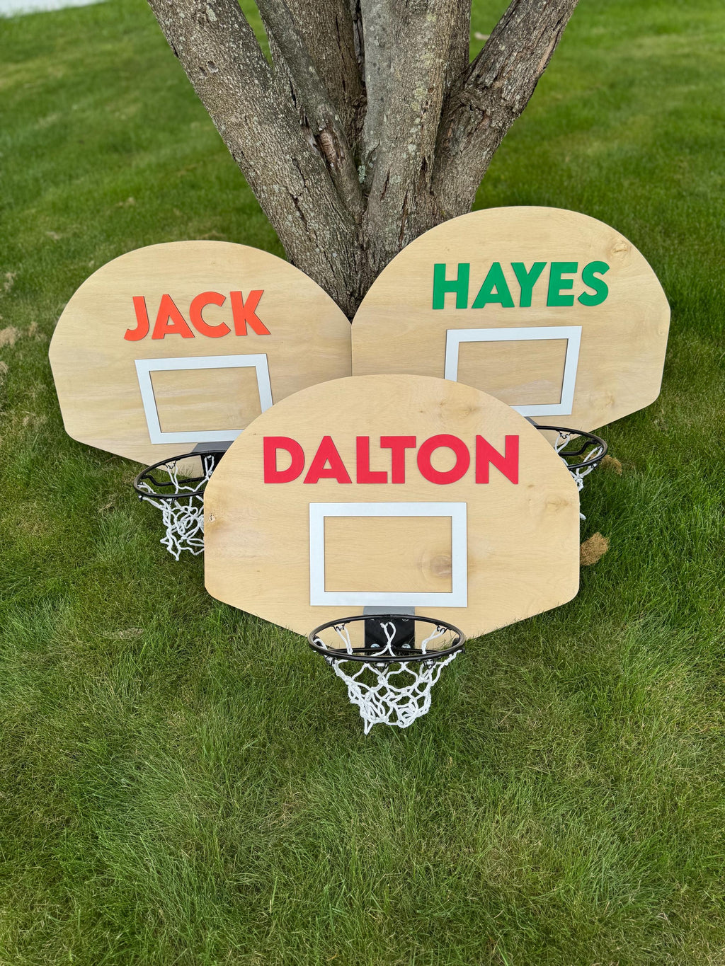 Personalized Basketball Hoop Mini Basketball Over the Door Custom Sport Decor Gift for Teenage Boy sport theme bedroom art toddler wall art