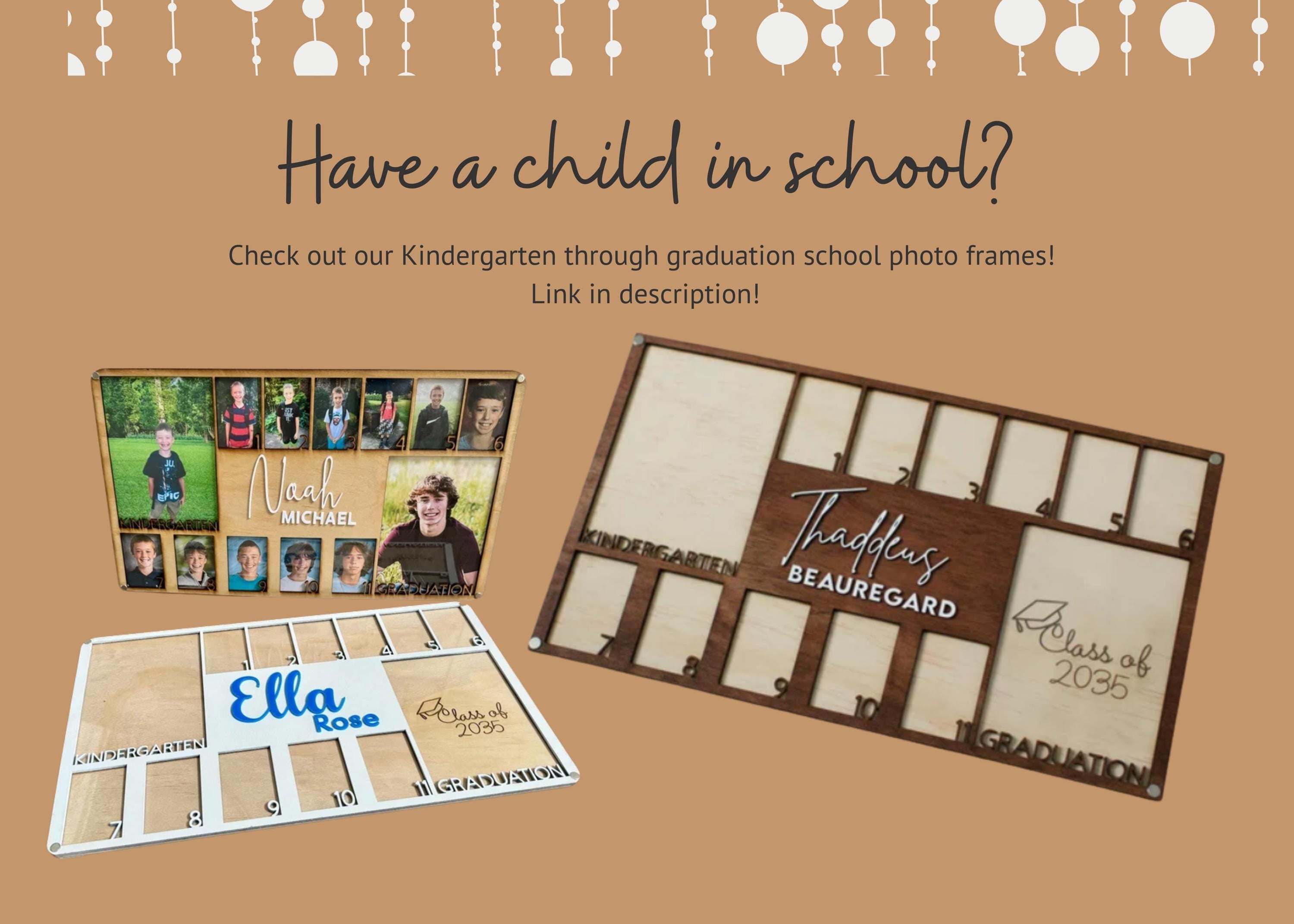 Baby's First Year Photo Frame Wood Monthly Milestone Picture Display for newborn personalized monthly picture frame keepsake 1st birthday