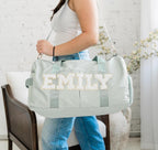 Personalized Duffel Bag for Girls – Custom Travel Bag, Dance duffle, Cheer & Gymnastics Gift, Teen Sleepover Weekender