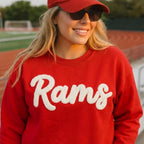 Custom Sports Team Sweatshirt | Team Name Crewneck | Game Day Apparel | Fan Gift for Him or Her | School Spirit Clothing
