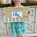 Personalized School Year Photo Frame custom school picture frame grade school picture frame Kindergarten to Graduation Picture Frame custom