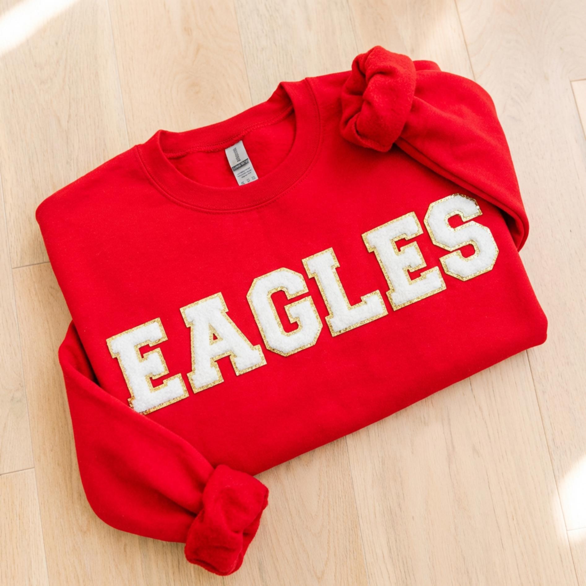 Custom Sports Team Sweatshirt | Team Name Crewneck | Game Day Apparel | Fan Gift for Him or Her | School Spirit Clothing
