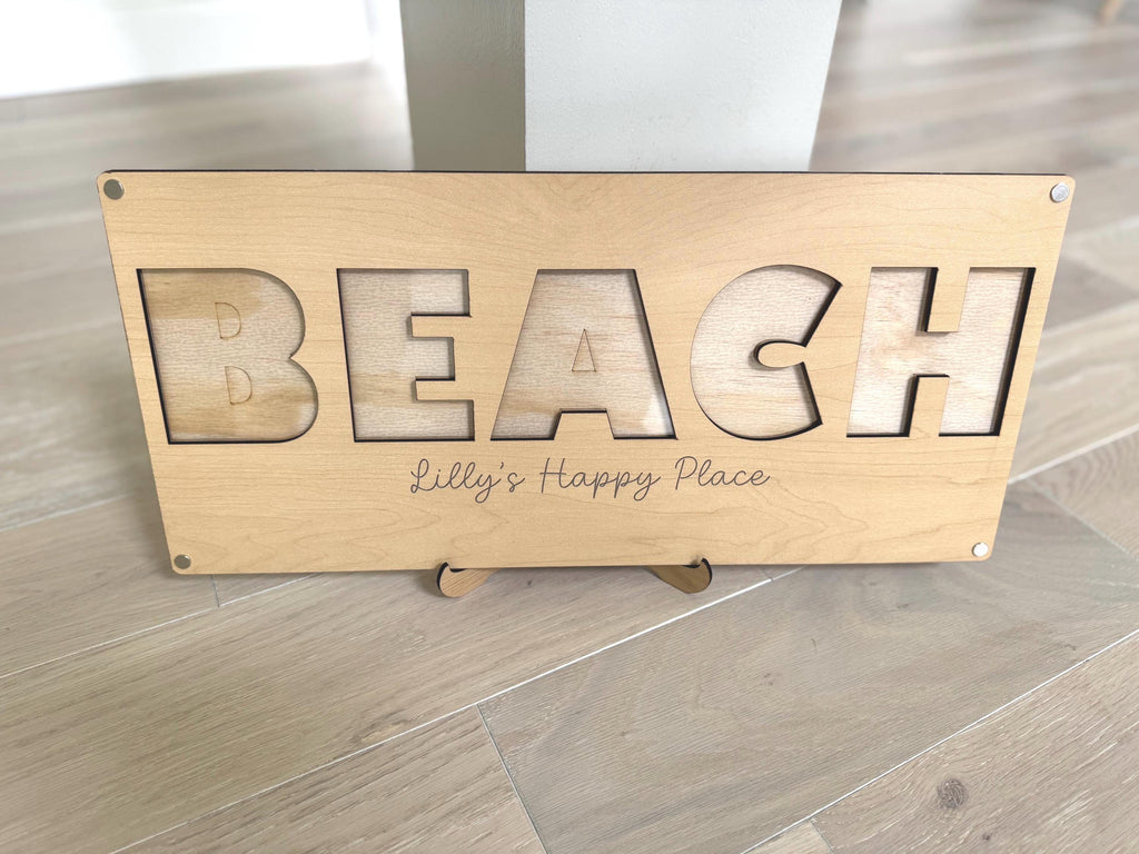 Personalized Family Name Photo Frame | Custom Wood Last Name Picture Collage | Wedding or Housewarming Gift