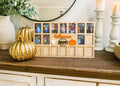 Halloween frame personalized trick or treat Photo display for fall Picture Frame custom autumn home Decor Holiday Memory Keepsake
