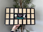 Easter frame Annual Easter bunny photo display Personalized Spring Decor Holiday Memory Keepsake Frame Pastel Bunny decor custom family name