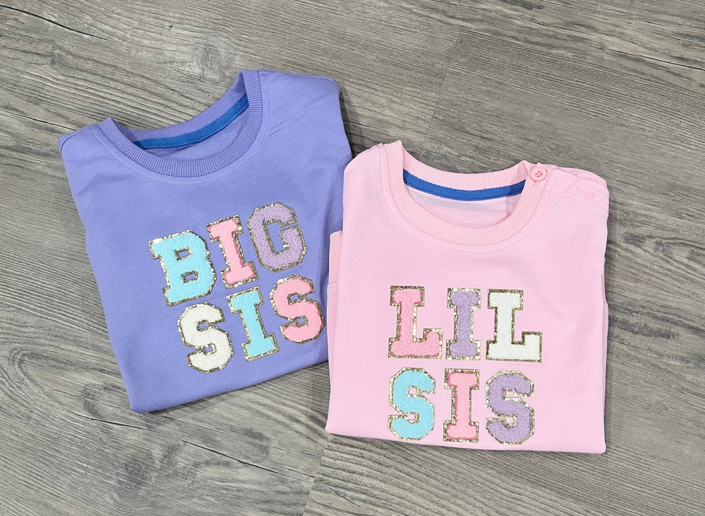 Custom name shirt for kids chenille sweatshirt youth chenille initial shirt glitter letter shirt custom toddler shirt youth t shirt for kids