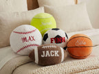 Personalized Tennis Gift| Custom Embroidered Name Plush| Tennis Player Present | Tennis Lover Decor | Coach Gift | Kids Sports Room