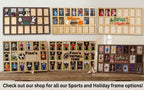Personalized Football Keepsake Frame | Senior Night Gift | Custom Football Photo Display | Sports Memory Collage | Player Graduation Gift