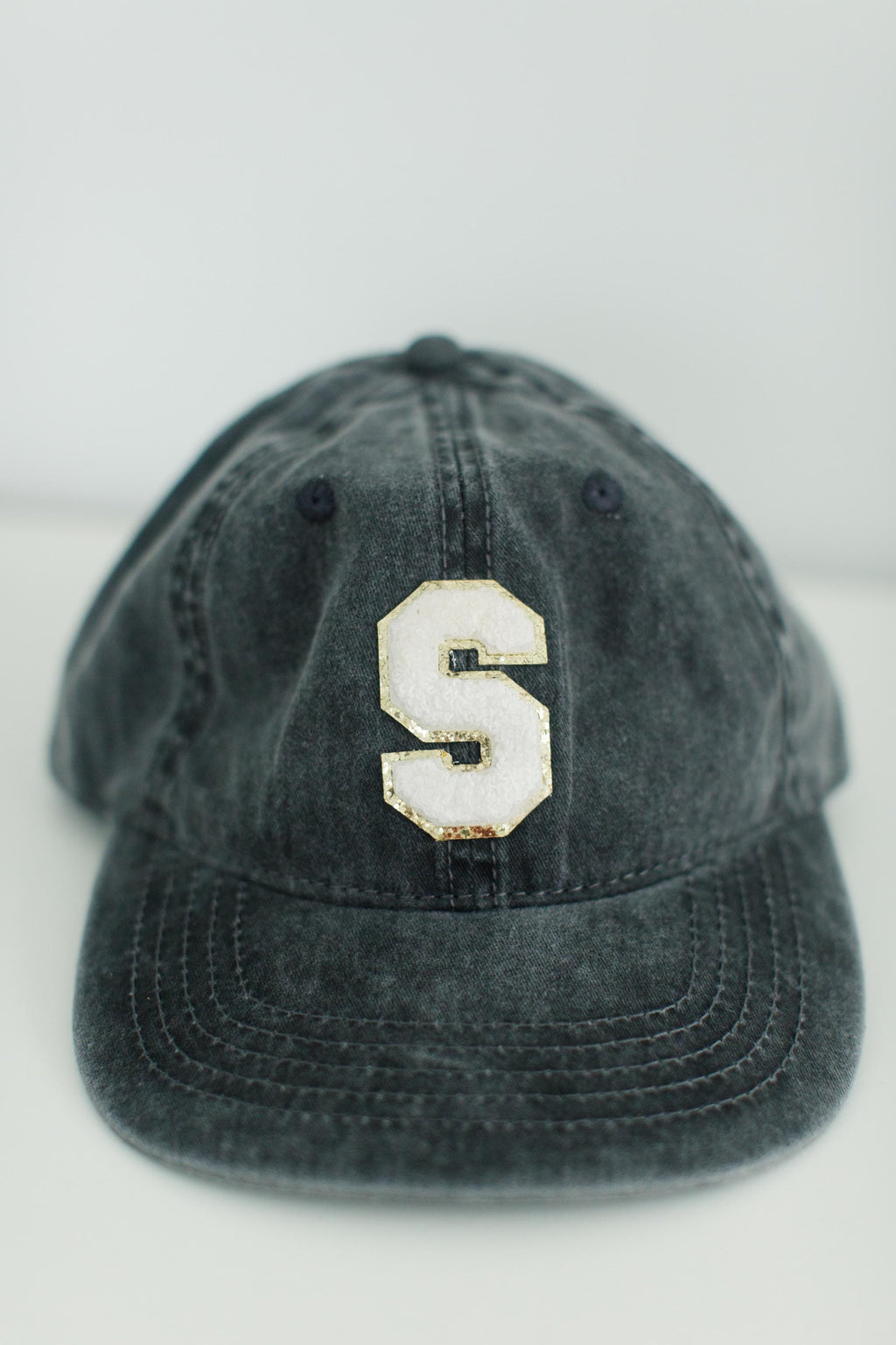 Personalized hat for women chenille patch initial hat custom hat chenille letter gift for her gift for mom stoney custom women baseball hat