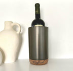 Wine chiller personalized wine tumbler Engraved Wine Cooler personalized wine gift for wine drinker Custom Engraved Wine Gift for wine lover