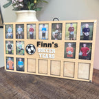 Personalized Soccer Keepsake | Sports Photo Display | Team Picture Collage | Senior Night Gift | Custom Present for Soccer mom