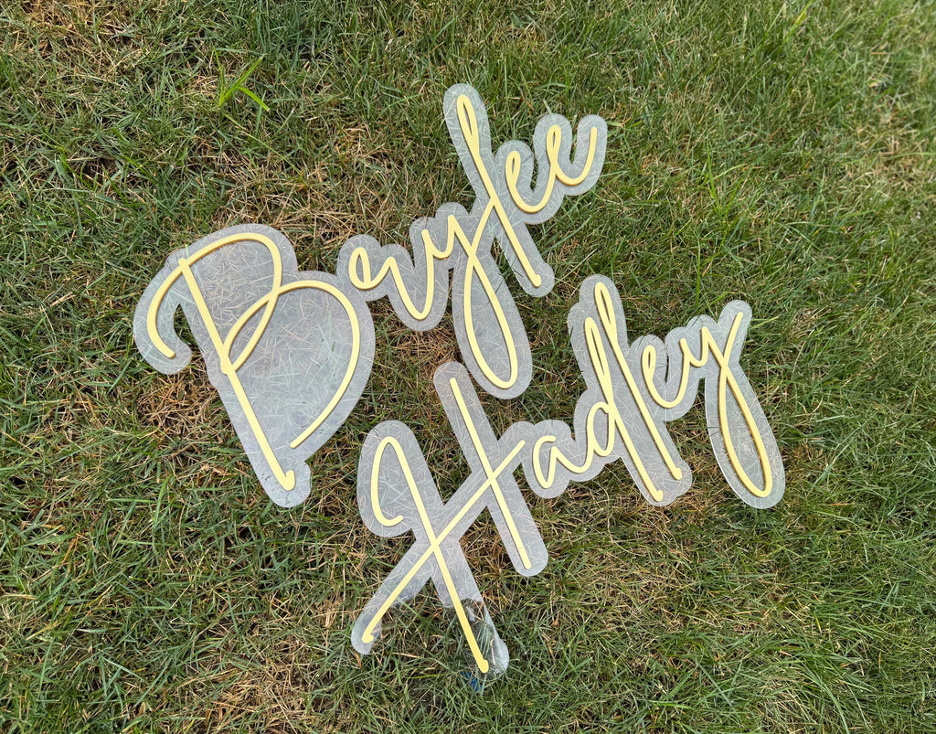 Dorm room name sign damage free acrylic bedroom decor personalized birthday gift for teenager trendy script nursery sign for baby girl