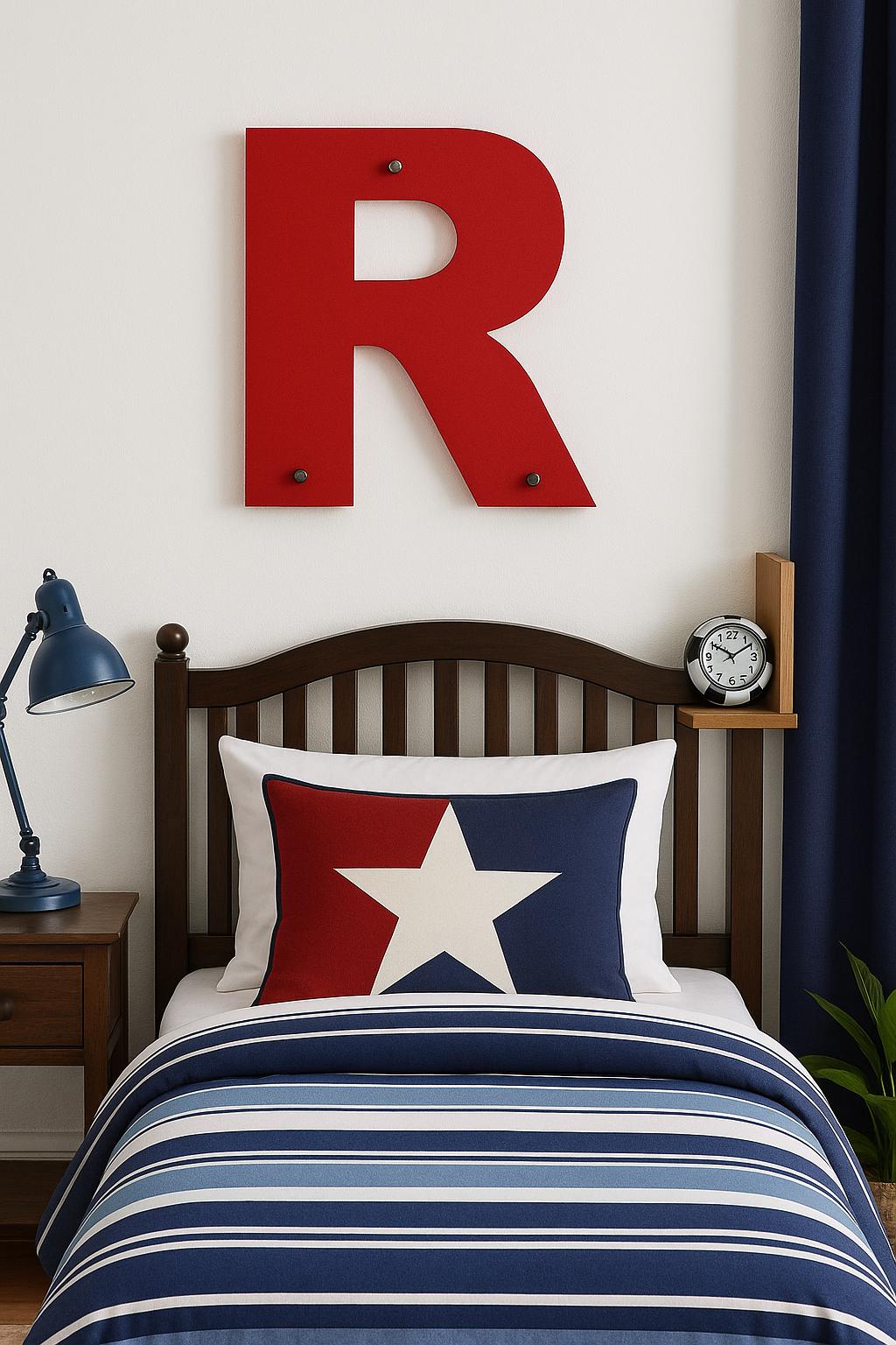Kid Room Wall Decor Oversized Acrylic Letter Nursery Initial Sign Personalized Baby Girl Bedroom Name Wall Art Playroom Display