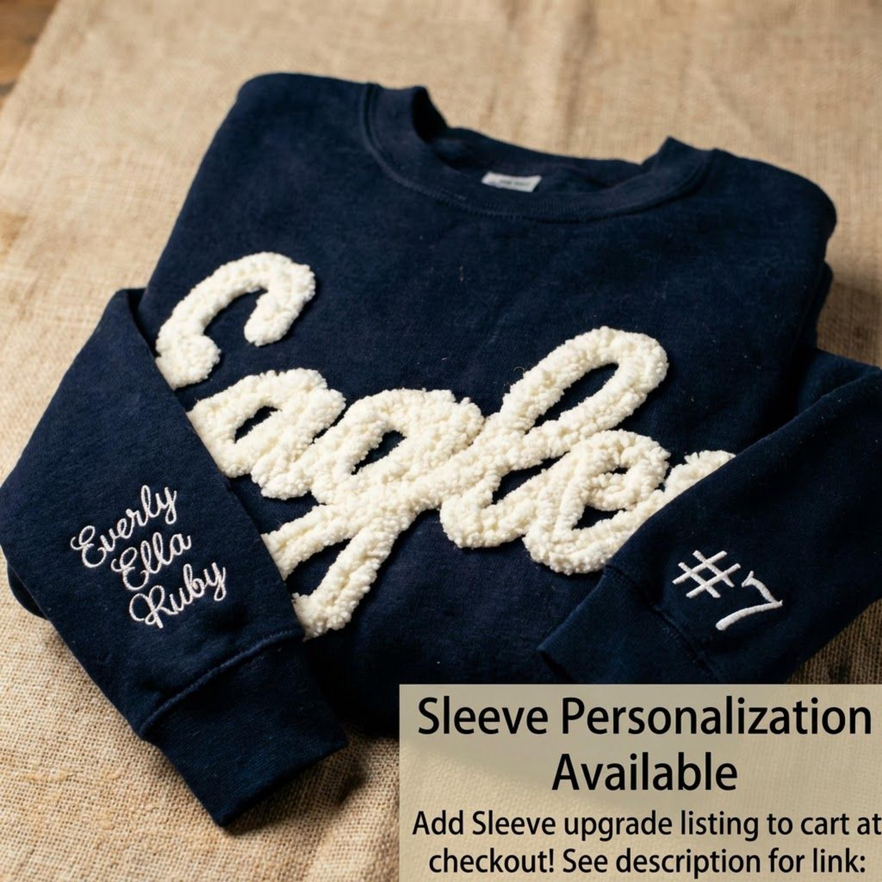 Custom Sports Team Sweatshirt | Team Name Crewneck | Game Day Apparel | Fan Gift for Him or Her | School Spirit Clothing