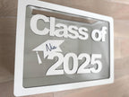 Graduation Card Box Class of 2026 grad party decor for graduation gift table decor personalized senior keepsake wood money holder