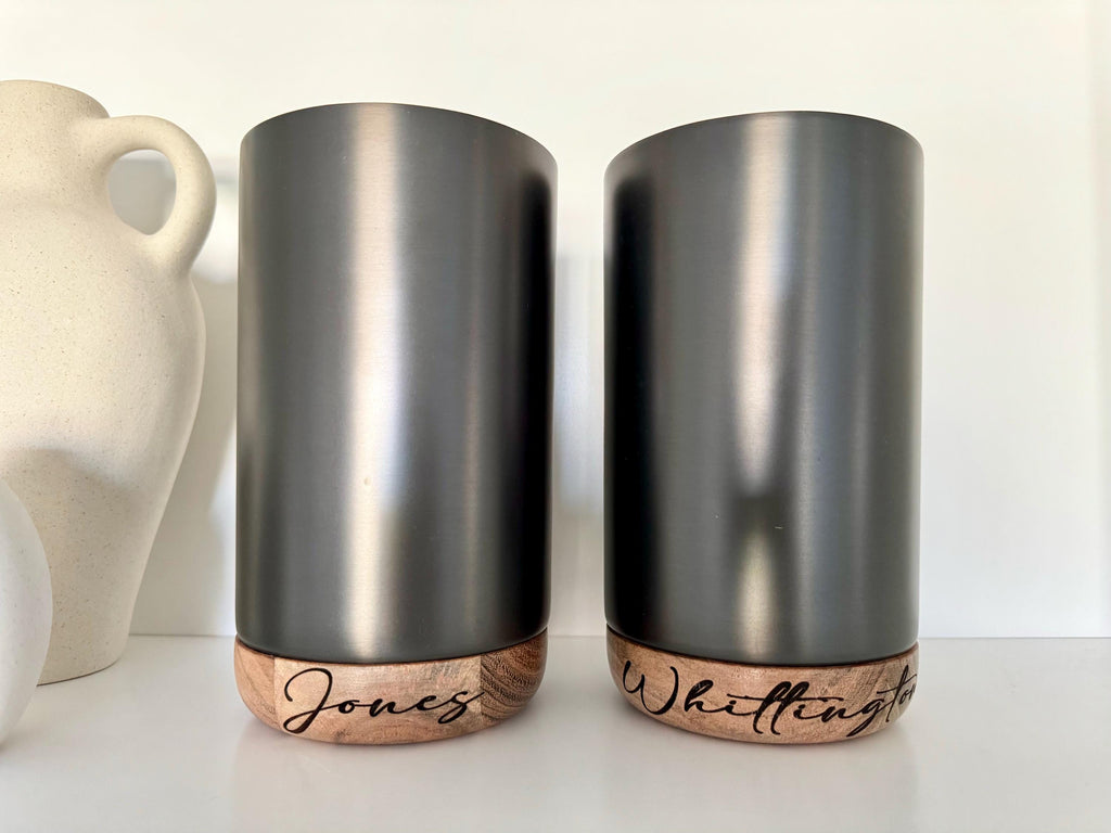 Wine chiller personalized wine tumbler Engraved Wine Cooler personalized wine gift for wine drinker Custom Engraved Wine Gift for wine lover