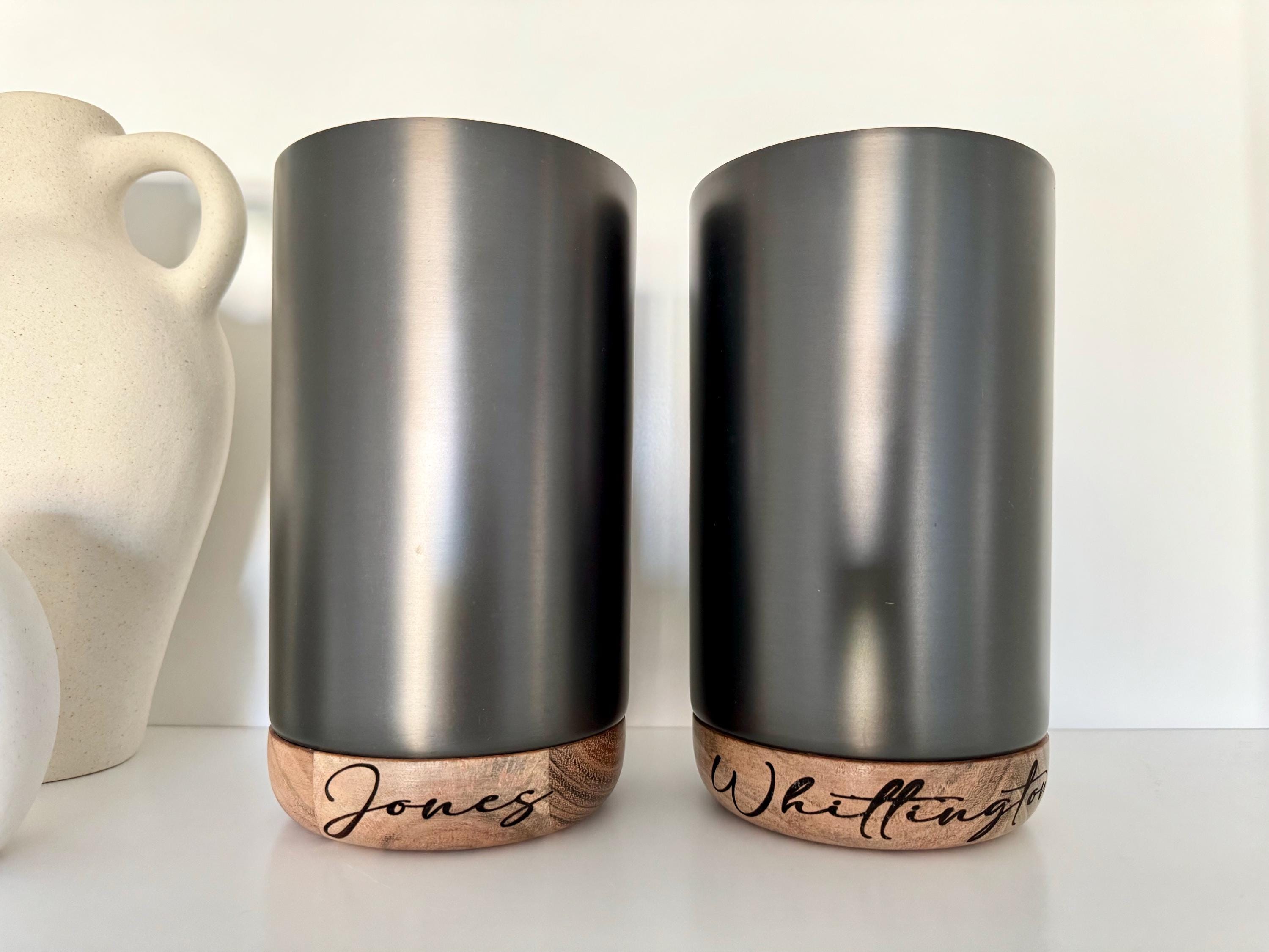 Wine chiller personalized wine tumbler Engraved Wine Cooler personalized wine gift for wine drinker Custom Engraved Wine Gift for wine lover