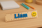 Ruler and pencil set personalized back to school supplies for kid custom stationary set for girls back to school gift for kindergarten