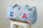 Dance bag personalized duffel bag for ballet duffel bag gift for ballerina patch duffle bag for little girl dance duffel gift for dancer