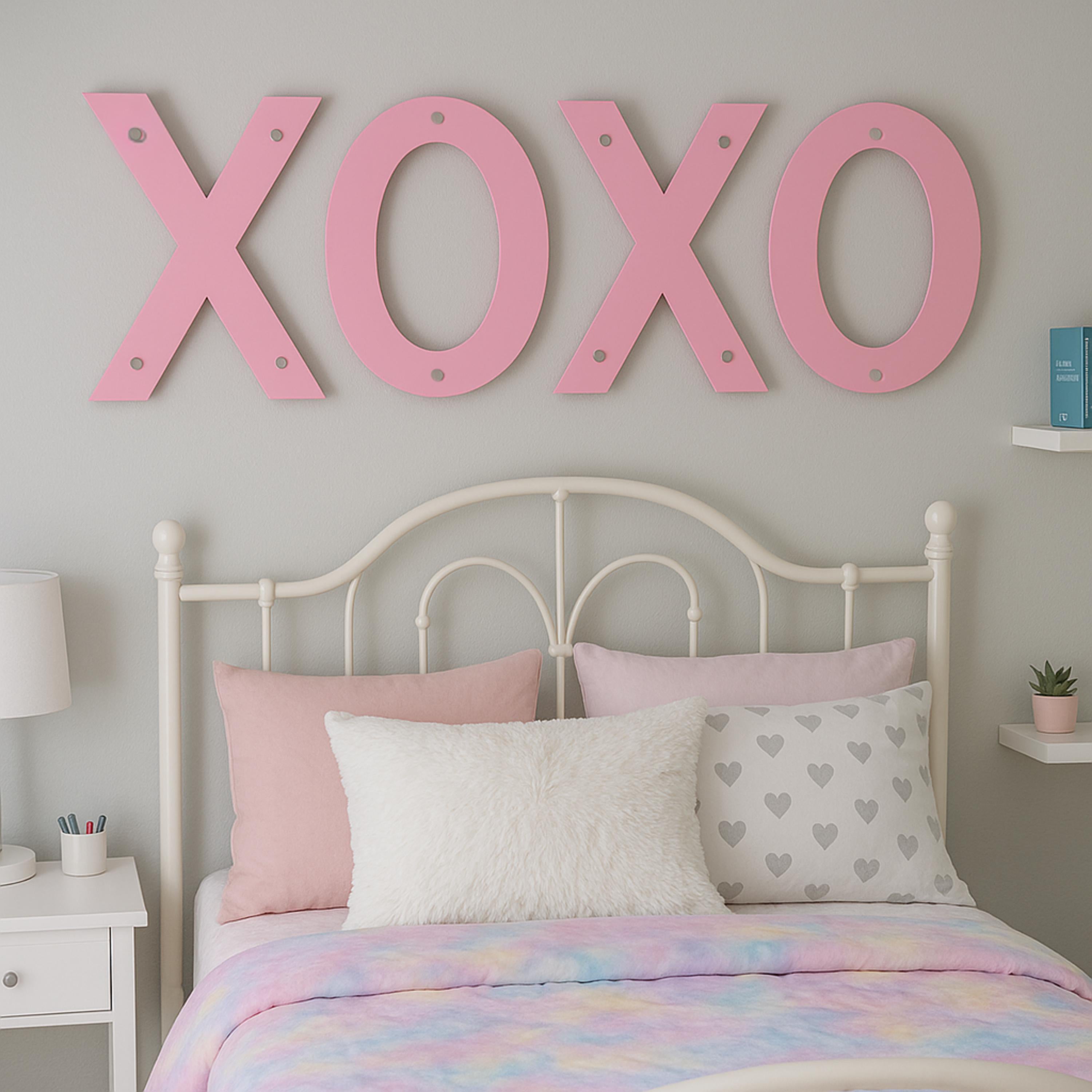 Kid Room Wall Decor Oversized Acrylic Letter Nursery Initial Sign Personalized Baby Girl Bedroom Name Wall Art Playroom Display