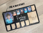 Personalized School Year Photo Frame custom school picture frame grade school picture frame Kindergarten to Graduation Picture Frame custom