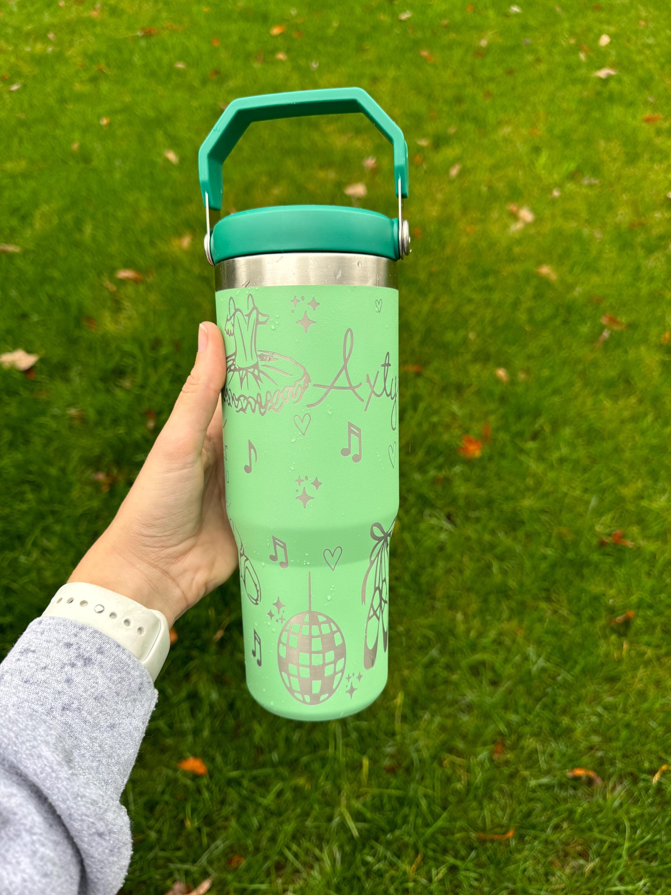 Personalized dance tumbler Ballet Gift for Dancer custom water bottle for dance mom team present for dance teacher gift little girl birthday